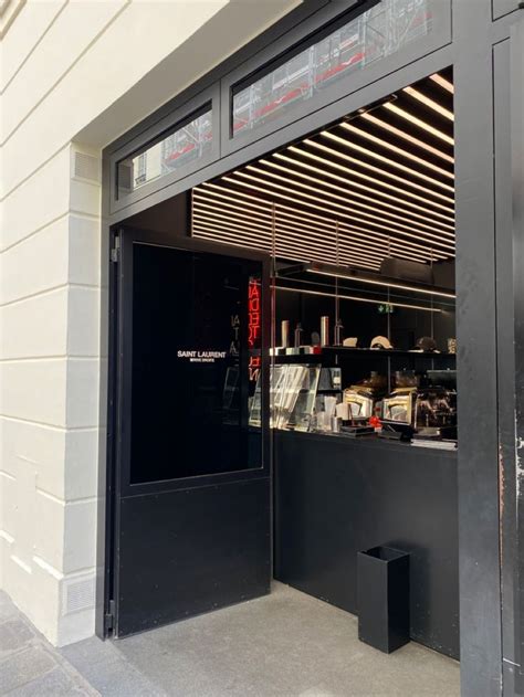 ysl cafe paris|saint laurent coffee paris.